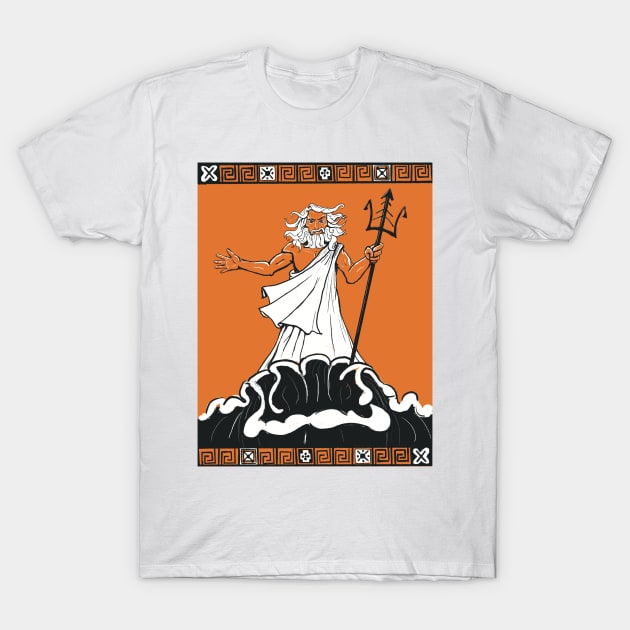 Poseidon T-Shirt by kktibbs